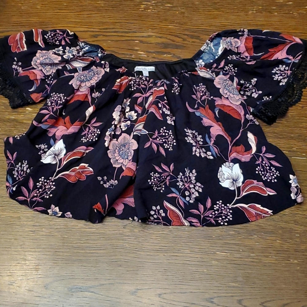 Charlotte Russe floral blouse